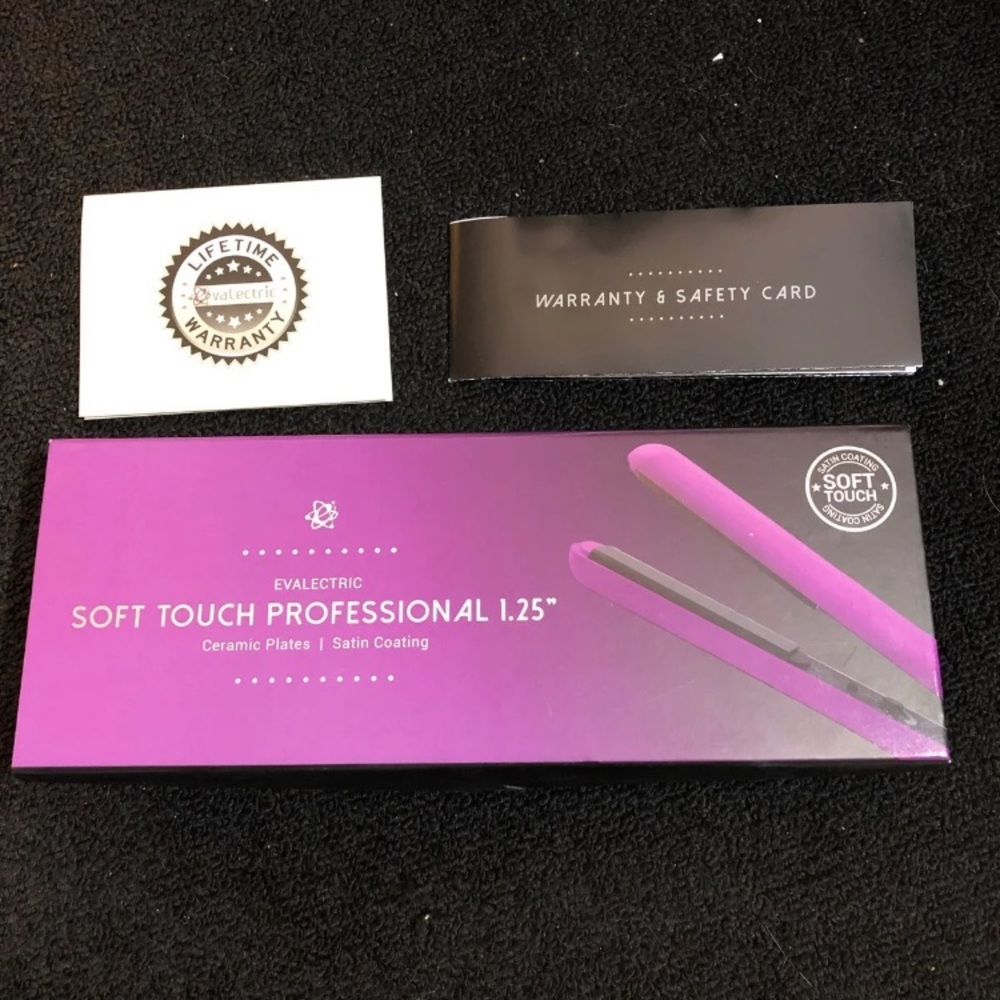 Evalectric 1.25” Soft Touch Straightener